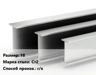 Двутавровая балка 18 Ст2 г/к